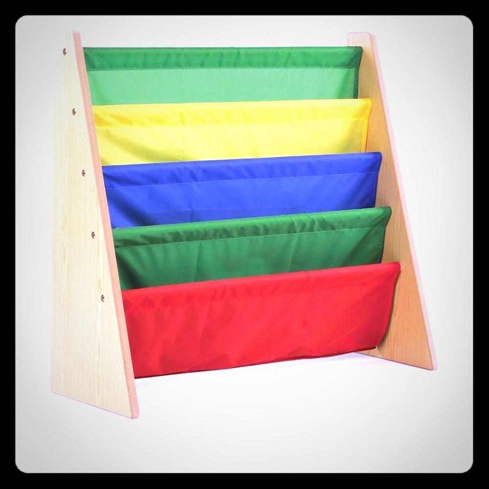 Tot Tutors Primary Rack Storage for books.